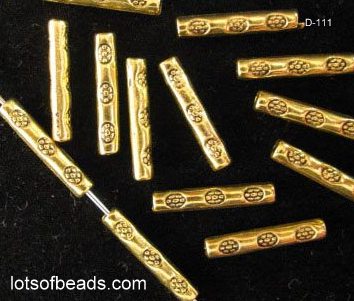 Bali Design Tube Bead